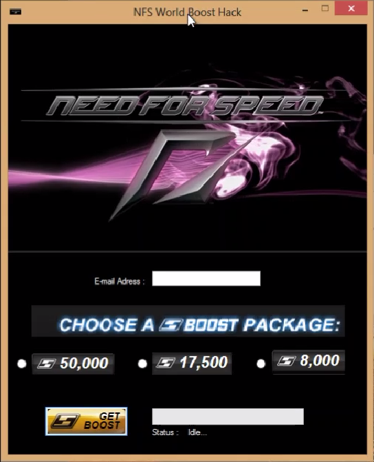nfs world cheats 2.6.5